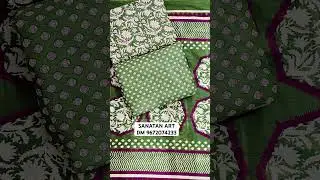 #cottonfabric #jaipuricottankurti #cottonprinted #screenprint @Sanatanart_Cotton
