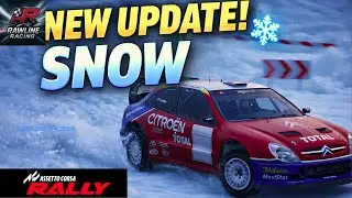 Assetto Corsa Rally Update 0.2 ADDS IN SNOW | Asetek La Prima Gameplay