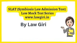SLAT Mock Test Series 2025|Symbiosis Law School Practice Papers|Best SLAT 2025 sample papers Lawgiri