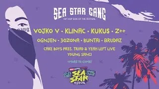 Ubojita hip-hop postava u laguni: Sea Star Gang 2020!