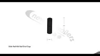 N1006464 - Side Rail Kit Rail End Cap.