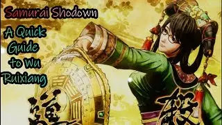 Samurai Shodown - Wu Ruixiang (Beginners Guide/Tips/Feedback)
