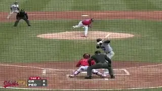 Trey Cabbage clobbers double