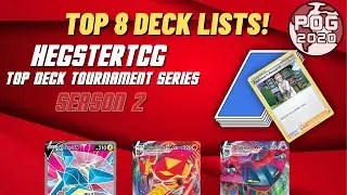 Top 8 Deck lists from Hegster Top deck tourney Season 2 #1!