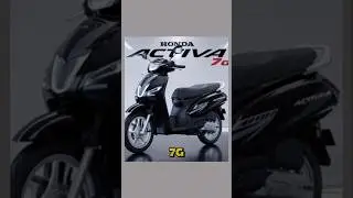 Honda Scooter Activa 7G 2025 #scooter #automobile