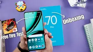Realme NARZO 70 pro 5g unboxing🔥+ gaming test 🤯 || Best mobile under 20000 😱 || realme⚡red war