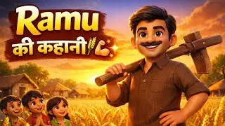 “🌾 Gaon ka Gareeb Kisan: Ramu ki Mehnat 💪 aur Himat Se Sapne Sach! ✨”#kisan ki kahani 