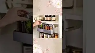 Joseph Joseph Spice Rack Organizer, Under-Shelf Kitchen Cabinet Storage Solution #amazonkitchenfinds