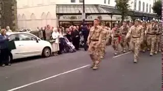The Royal Welsh - Llandudno Parade 18-09-2010