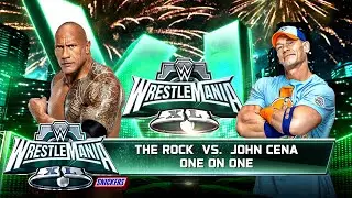 WWE FULL MATCH: John Cena vs. The Rock : WRESTLEMANIA , Jan 20, 2026 (WWE 2K25)