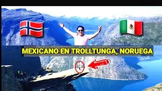 HIKING TO TROLLTUNGA, NORWAY |  MEXICAN CONQUERS TROLLTUNGA!!!
