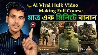AI দিয়ে Hulk এর ভিডিও তৈরি করুন | How To Create Perfect HULK AI Videos