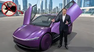 Tesla Cybercab FINALLY HERE: No Driver 40&cent; Lounge for Seniors, What's SHOCKING?