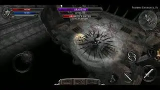 AnimA ARPG Prison Entrance, FIRST BOSS (ARABETH)