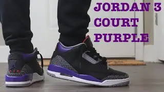 REVIEW AND ON FEET OF THE AIR JORDAN 3 &ldquo;COURT PURPLE&rdquo; THESE ARE SLEEPERS!