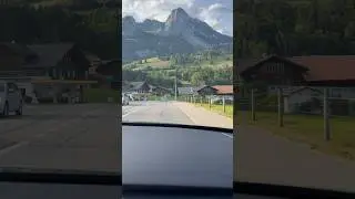 #switzerland #swiss #town #beautiful #nature #mountains #roadtrip #drive #fun#travel #europe #shorts