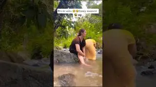 Unexpected Funny River Moment😂😂 | Short ComedyVideo #shorts