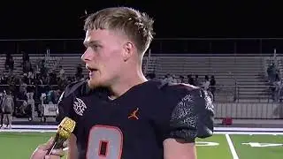 Kason Interview with JC Media. 11-14-25. Westwood win over East Chambers. #fridaynightlights