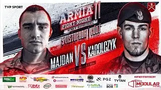 ARMIA FIGHT NIGHT 11: MILLER VS. POLISZCZUK W WALCE WIECZORU