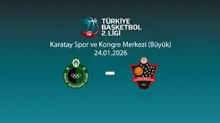 Karatay Belediyespor – Etimesgut Belediyesi Türkiye Basketbol 2.Ligi 15.Hafta