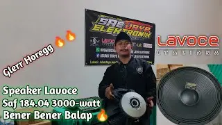 SPEAKER LAVOCE SAF 184.04 BENER BENER SPEAKER BALAP , KECIL CABE RAWIT 🔥