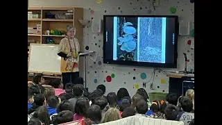 Jackie Urbanovic, Author/Illustrator, visits King Elementary School