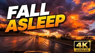 🌧️Peoria &rarr; North Scottsdale Drive | Last Arizona Storm | Relaxing ASMR Sunset Ride | No Talking | 4K
