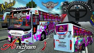 🎉😍 NEW ANIZHAM PRIVATE BUS MOD DOWNLOAD | ARK BUSSID | BUS SIMULATOR INDONESIA | BUSSID|#bussid #bus