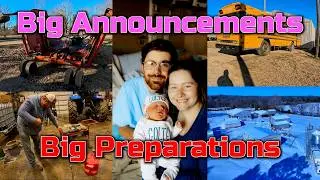 Big Announcements & Big Preparations!!!