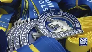 Thousands show up to Boston Marathon despite Monday's rain