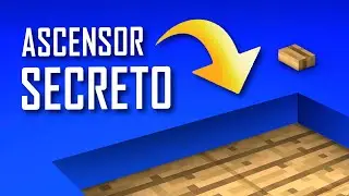 🔼🔽 Ascensor oculto &iexcl;Muy f&aacute;cil! (Base secreta) - Minecraft Java Tutorial