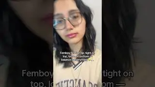 Femboy fashion tip tight top loose bottom