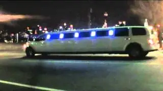 White Dodge SUV Limousine 20 Pass