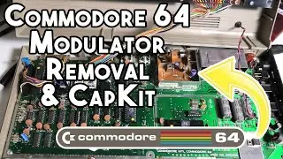 Снятие и ремонт модулятора Commodore 64 &mdash; комплект крышек
