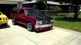 GMC Jimmy 1st Test Drive After Paint/Reassembly