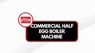 COMMERCIAL HALF EGG BOILER MACHINE