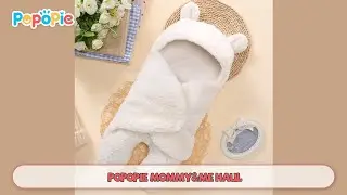 Baby Blanket Swaddle Wrap Cotton Plush Hooded Sleeping Bag | POPOPIE