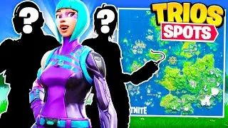 BEST Trio Landing Spots For Arena & FNCS!