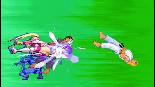 Can the Wrestler Ground the Legends? R. Mika vs. Ryu & Ken | SF Alpha 3 MAX