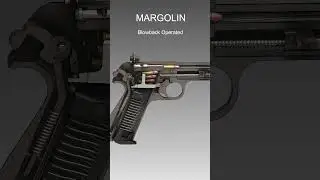 Russian Semi-automatic pistol Cal 22 LR | Margolin Pistol | How It Works