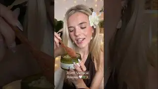 #asmr Spa Facial Roleplay 🌿 #asmrvideo #asmrsounds #asmrcommunity #spa #skincare