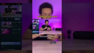 The camera that lets you switch to different angles while streaming.