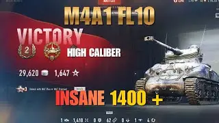 This M4A1 FL 10 Went CRAZY 😱 1400+ Damage & High Caliber Medal!