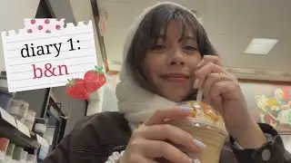 strawberrygal diary #1: barnes & noble