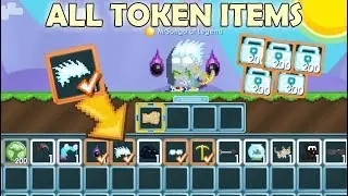 GrowTopia | Buying All Token Items on GrowTopia!! (FROSTY HAIR!!) OMG!!