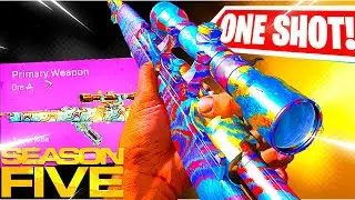 The NEW BEST *ONE SHOT* SNIPER in warzone (Vanguard Kar 98k setup)