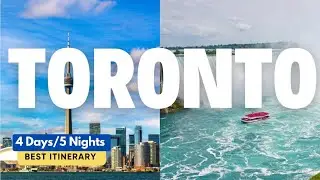 ULTIMATE 4-Day Itinerary TORONTO | NIAGARA FALLS