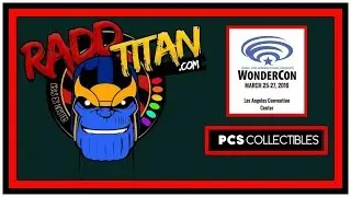 🔴 Wondercon 2016 PCS booth tour by Jerry Macaluso - RaddTitan