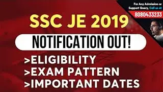 SSC JE Apply Online 2019 | SSC Junior Engineer Vacancy, Exam Pattern & Dates | SSC JE Salary