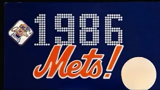 1986 NLCS Mets vs. Astros MLB on ABC Broadcast highlights tape